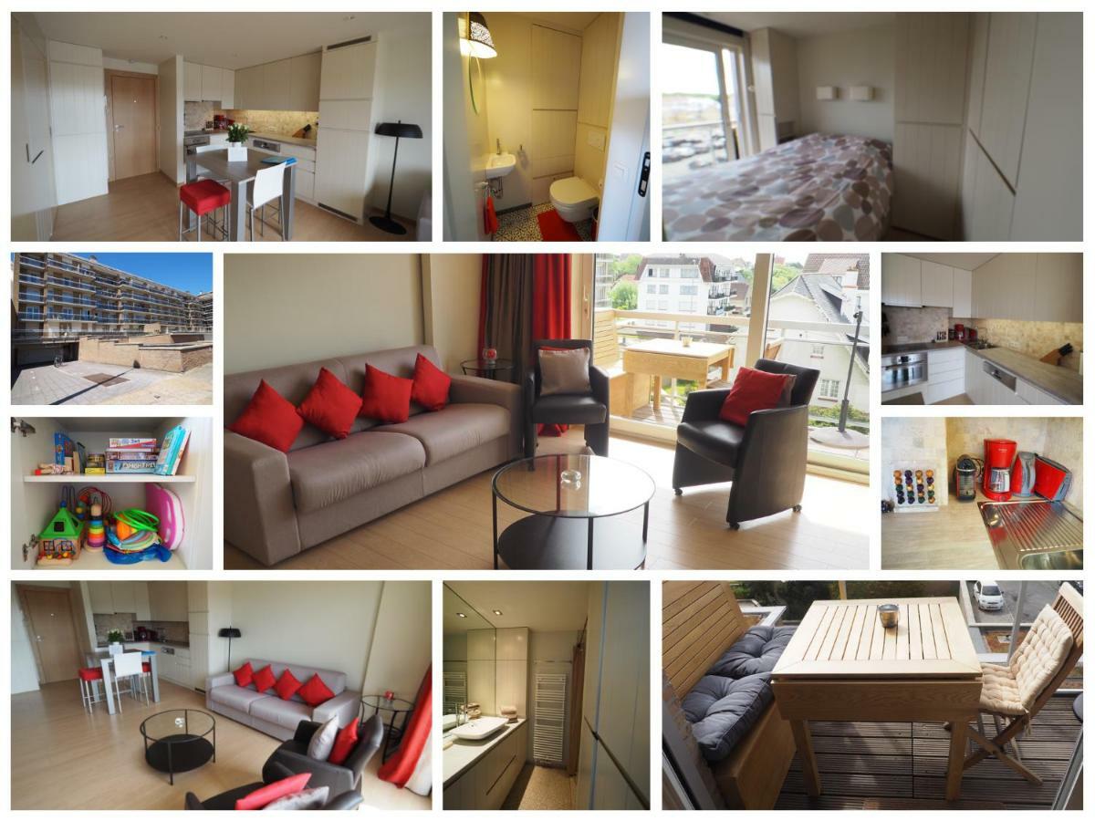 Appartement Sur La Digue - De Haan - Le Coq - Silver Beach D2 Bagian luar foto